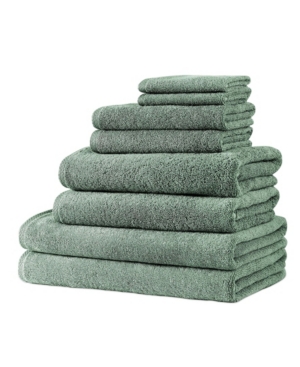 Classic Turkish Towels Arsenal 8 Piece Turkish Cotton Towel Set with 2 Large Bath Sheets Included Bedding