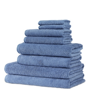 Classic Turkish Towels Arsenal 8 Piece Turkish Cotton Towel Set with 2 Large Bath Sheets Included Bedding
