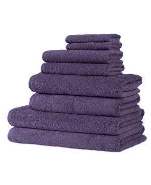 Classic Turkish Towels Arsenal 8 Piece Turkish Cotton Towel Set with 2 Large Bath Sheets Included Bedding