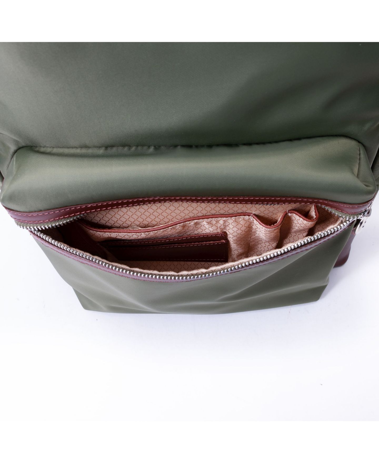 Рюкзак McKlein Parker, 15" Dual Compartment Laptop, цвет: Зелёный — фото 5