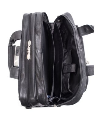 Gold Coast, 17" Patented Detachable -Wheeled Laptop Briefcase