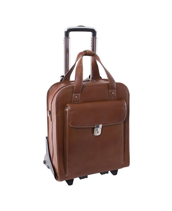 McKlein Siamod Pastenello Vertical Patented Detachable Wheeled Laptop