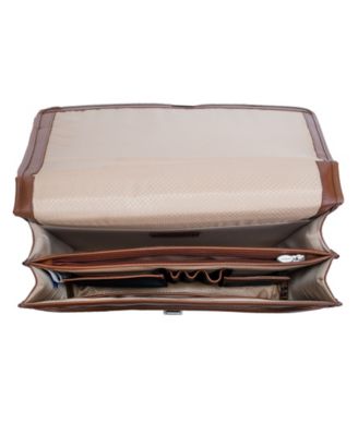 Lexington Flapover Double Compartment Briefcase
