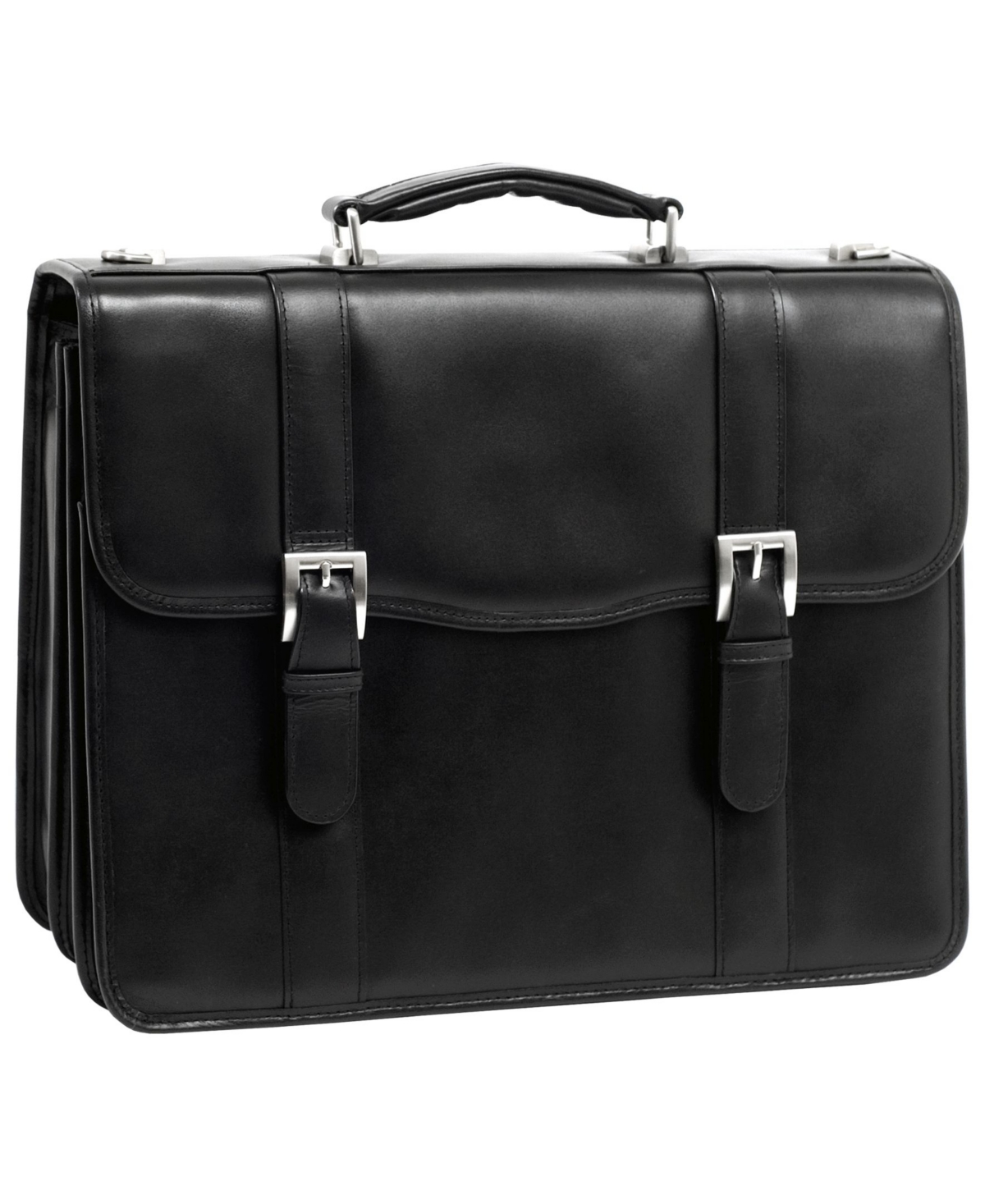 McKlein Flournoy, Double Compartment Laptop Briefcase