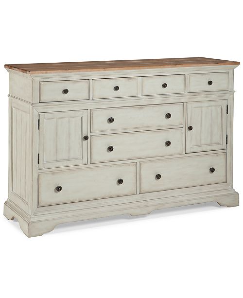 Furniture Cottage Solid Wood Bedroom Furniture 3 Pc Set King