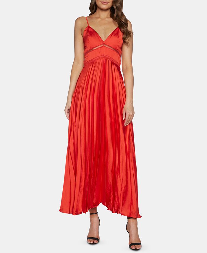 Bardot Pleated-Skirt A-Line Dress - Macy's
