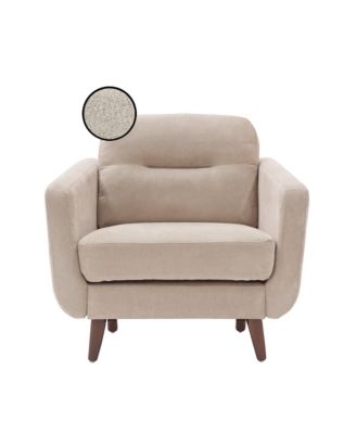 Elle D&eacute;cor 24" Mid-Century Modern Chloe Armchair