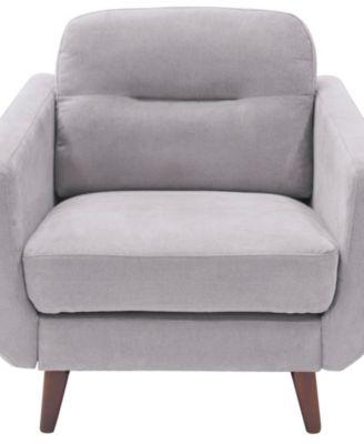 Elle D&eacute;cor 24" Mid-Century Modern Chloe Armchair