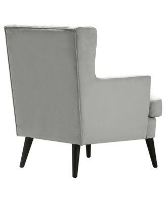 Elle D&eacute;cor Celeste Tufted Velvet Accent Chair
