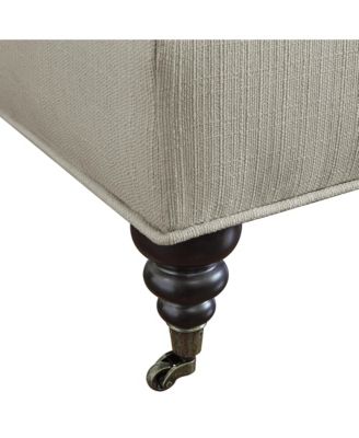 Abbot Square Tufted Ottoman with Storage and Casters