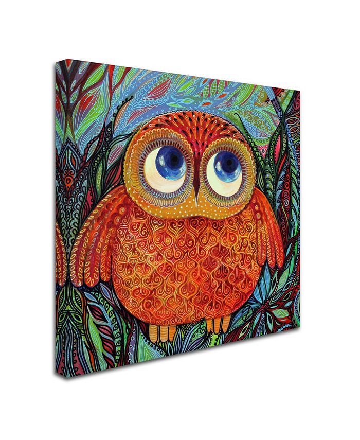Trademark Global Oxana Ziaka 'Baby Owl' Canvas Art - 24