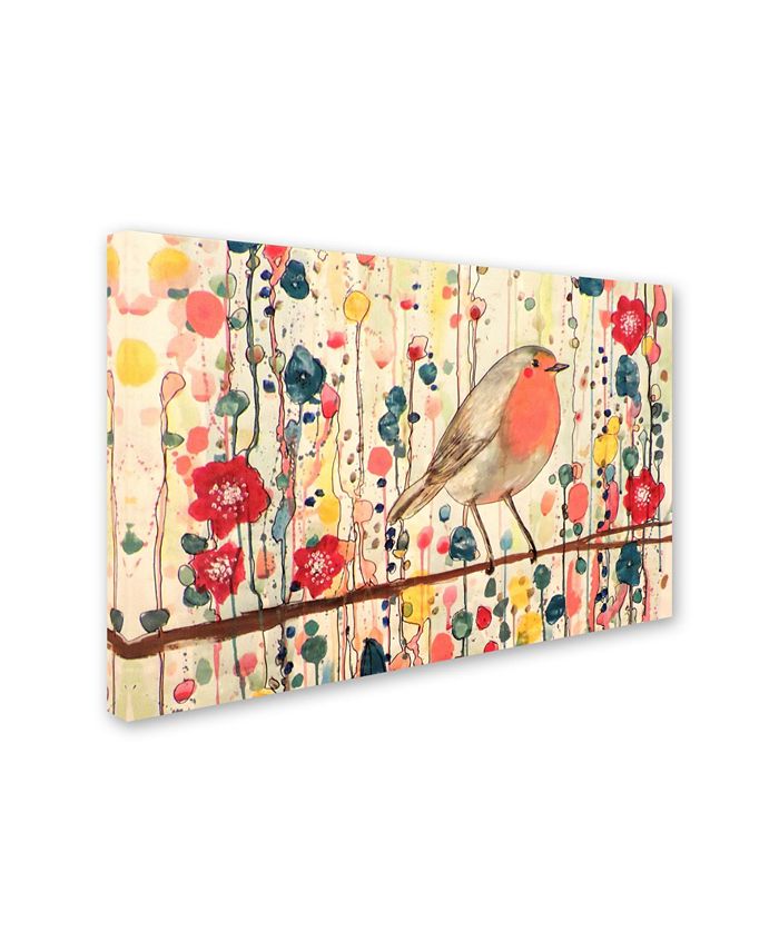 Trademark Global Sylvie Demers 'Je Ne Suis Pas Qu'un Oiseau' Canvas Art ...