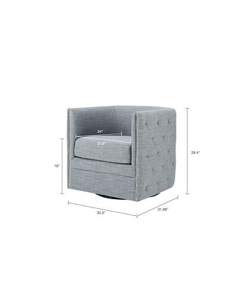 Furniture - Capstone Swivel Chair, Quick Ship