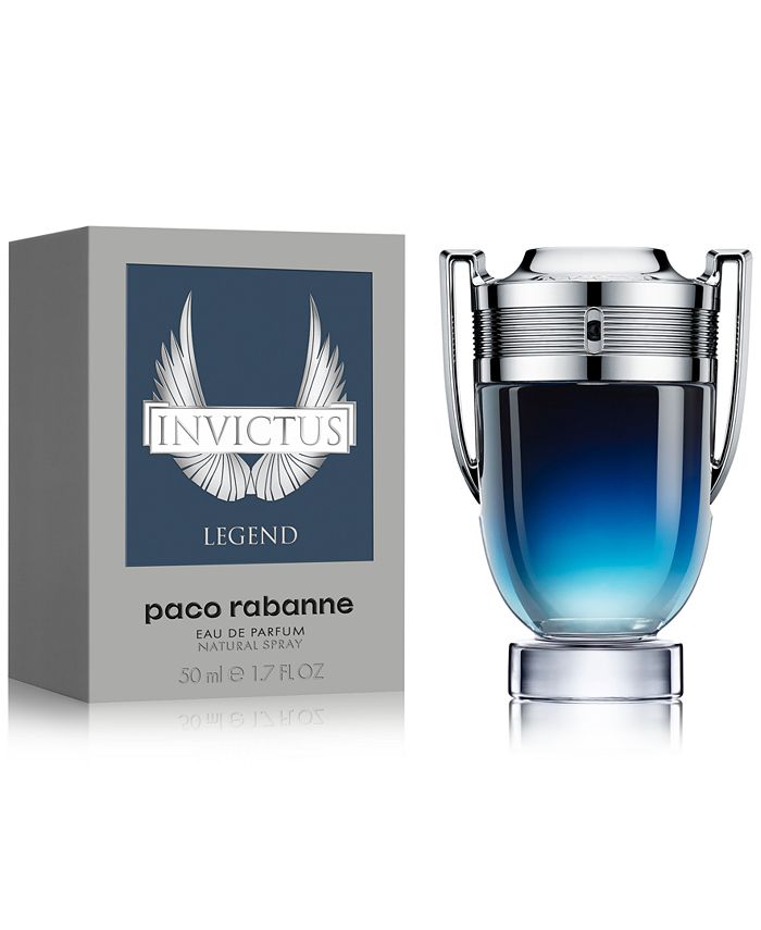 Paco Rabanne Men's Invictus Legend Eau de Parfum Spray, 1.7-oz. - Macy's