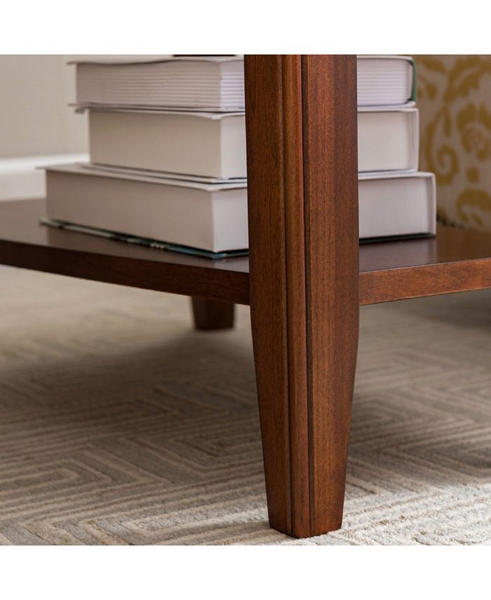 Leick Home Grayson Recliner Wedge Wooden End Table Macy's