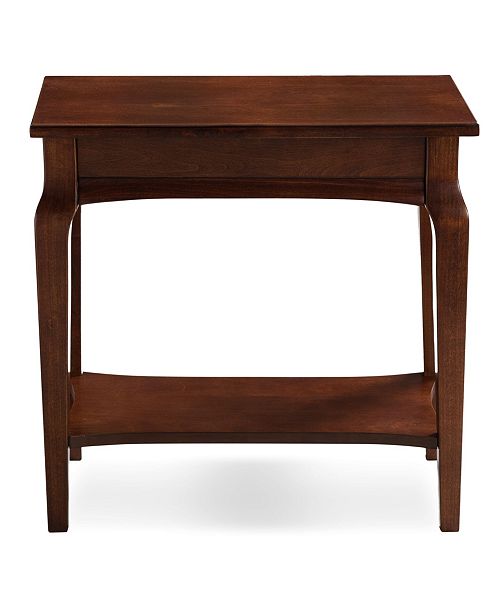 Leick Home Stratus Narrow Chairside Table Reviews Furniture Macy S