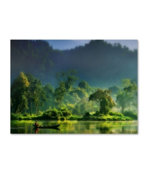 Trademark Global Hardibudi 'painting Of Nature' Canvas Art In Multi
