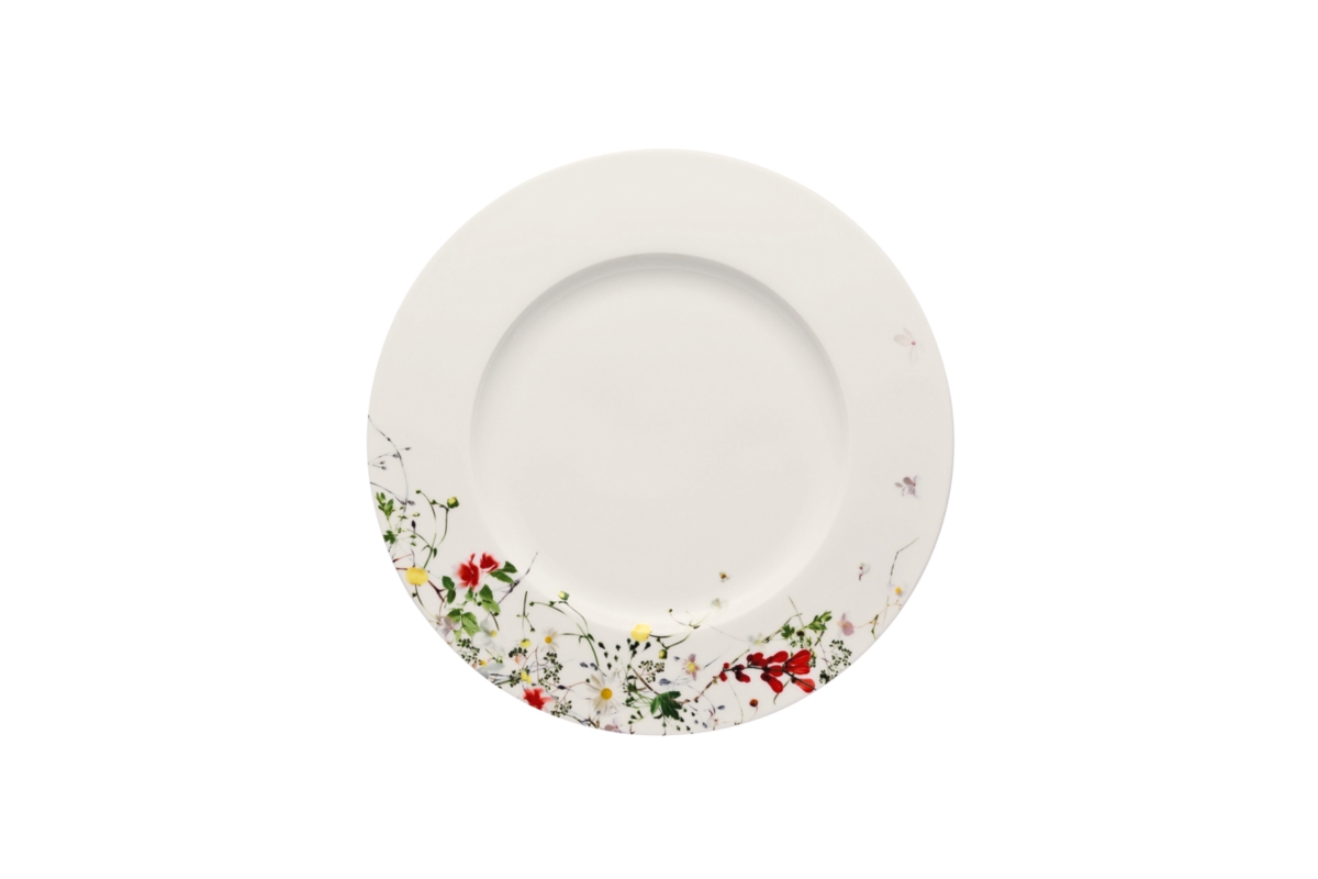 Brillance Fleurs Sauvages Rim Dinner Plate - Multi