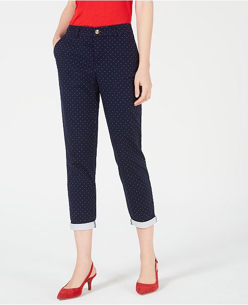 Maison Jules Lou Lou Pin Dot Pants Created For Macy S Reviews