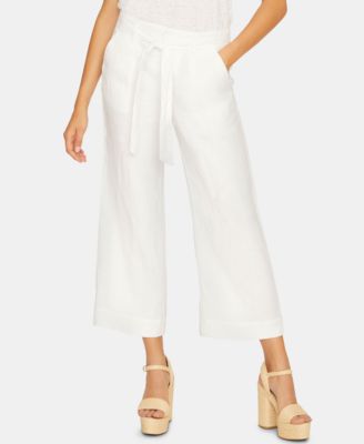 Sanctuary - Inland Linen Cropped Pants