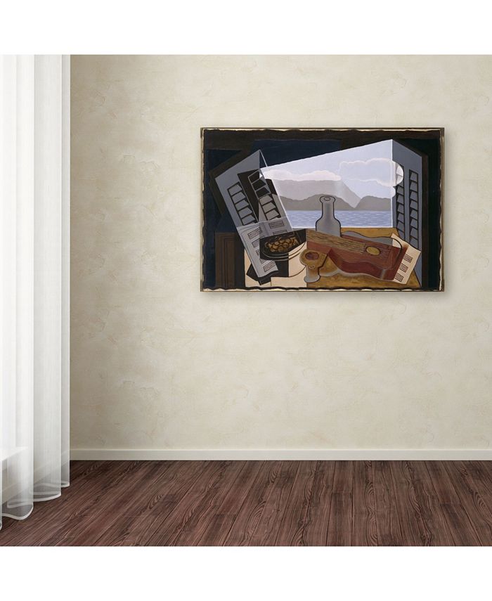 Trademark Global Juan Gris 'The Open Window' Canvas Art - 24