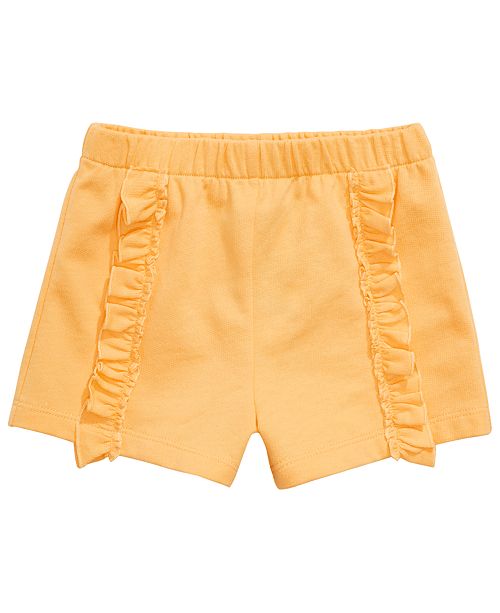 First Impressions Baby Girls Ruffle Shorts, Created for Macy's