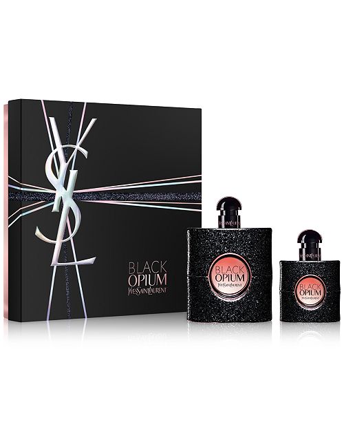 Yves Saint Laurent 2 Pc Black Opium Eau De Parfum Gift Set Reviews All Perfume Beauty Macy S