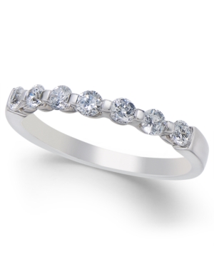 image of Diamond Seven Stone Band (1/2 ct. t.w.) in 14k White Gold