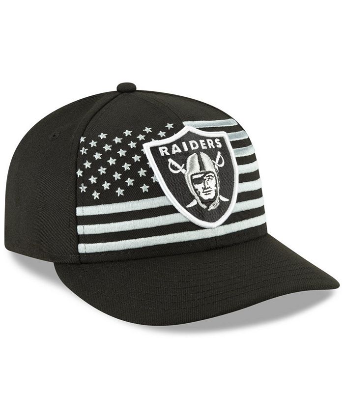 Lids New Era Oakland Raiders Draft Low Profile 59FIFTYFITTED Cap Macy's