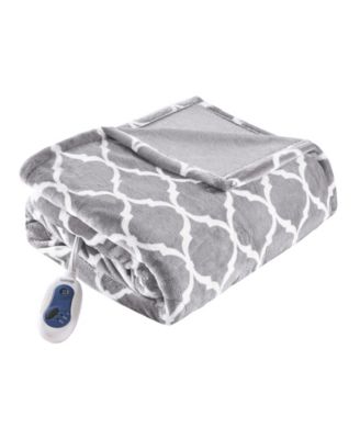 Ogee Plush Electric Throw, 60" x 70"