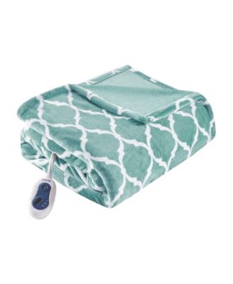 Ogee Plush Electric Throw, 60" x 70"