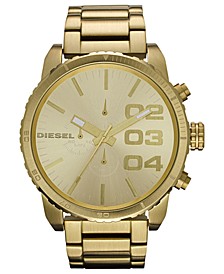 Men's Watch Chronograph Gold-Tone Stainless Steel Bracelet 51mm DZ4268