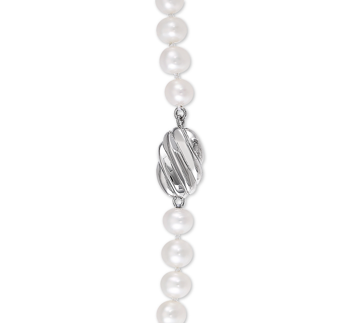 Arabella Cultured Freshwater Pearl (5-1/2 - 9-1/2mm) & Cubic Zirconia 17