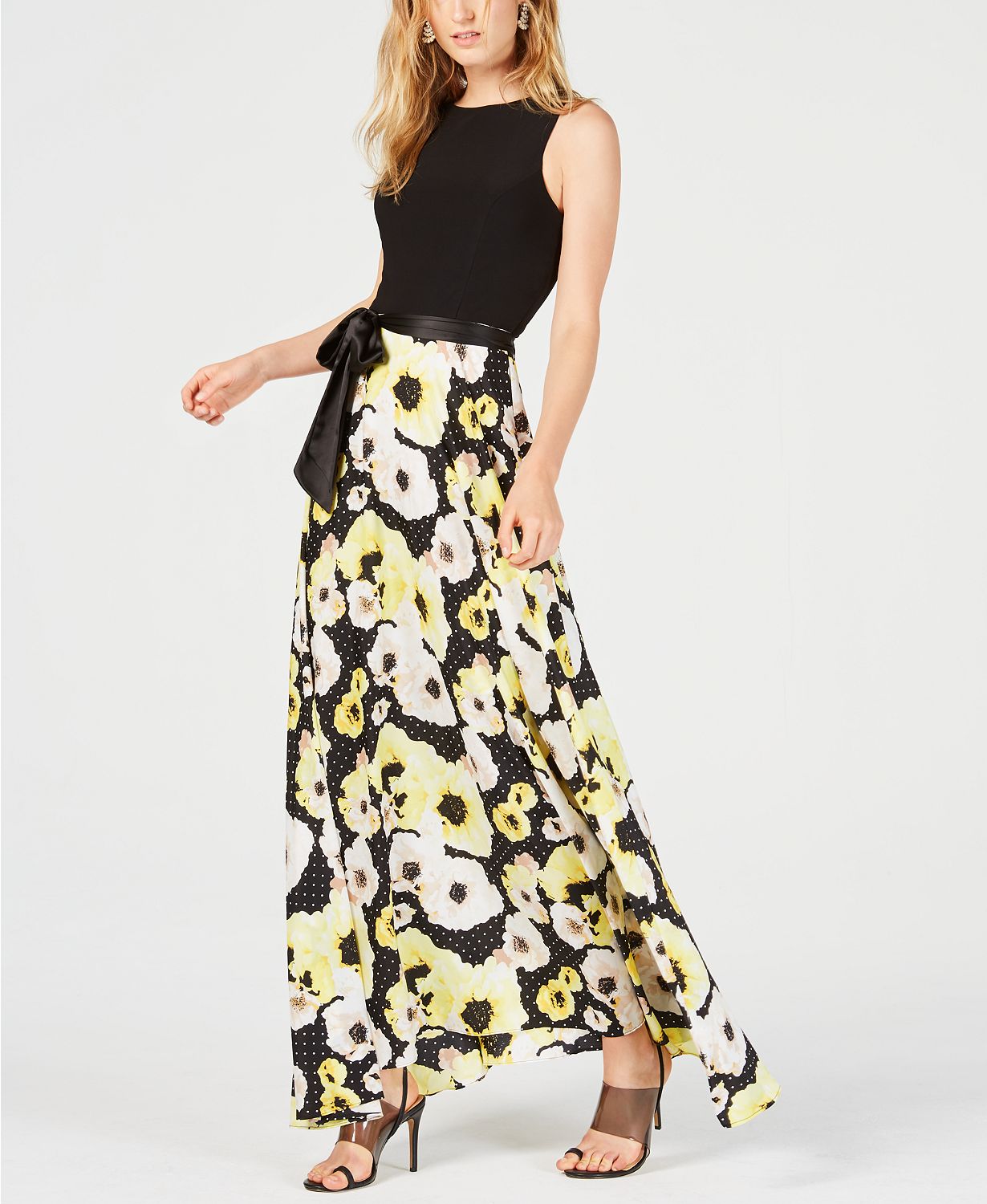 maxi length petite dress