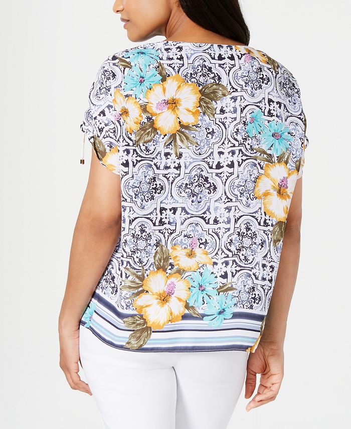 macy's jm collection tops