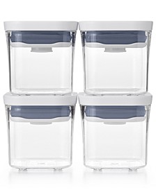 Pop 4-Pc. Mini Food Storage Container Set