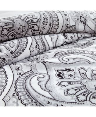 Classic Paisley 3-Pc. Duvet Cover Set, King