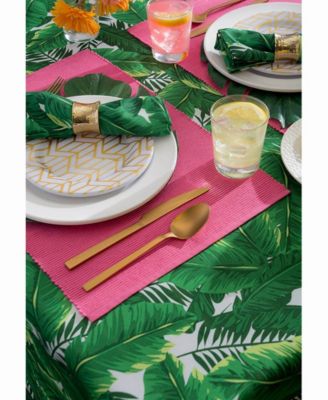 Banana Leaf Outdoor Table cloth 60" X 84"
