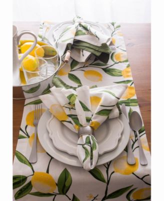 Lemon Bliss Print Napkin Set of 6
