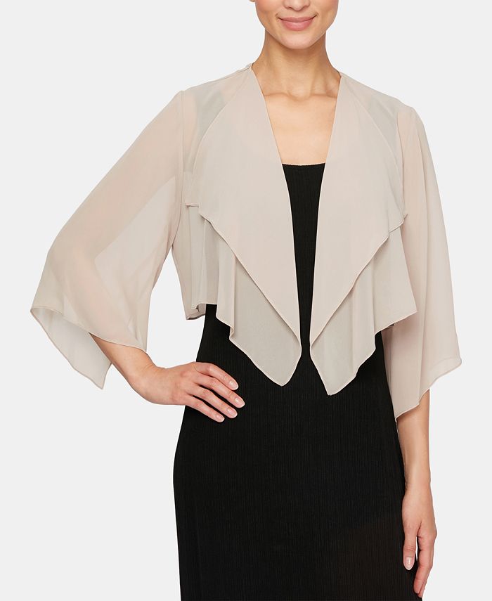 Alex evenings chiffon cover up clearance