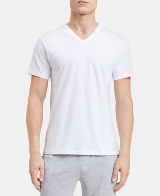 Men's 5-Pk. Cotton Classics V-Neck Undershirts, Created for Macy's