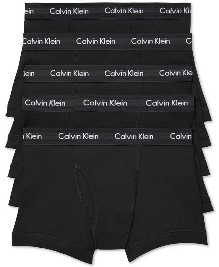 Men's Cotton Classic Trunks Underwear, 5-Pack
