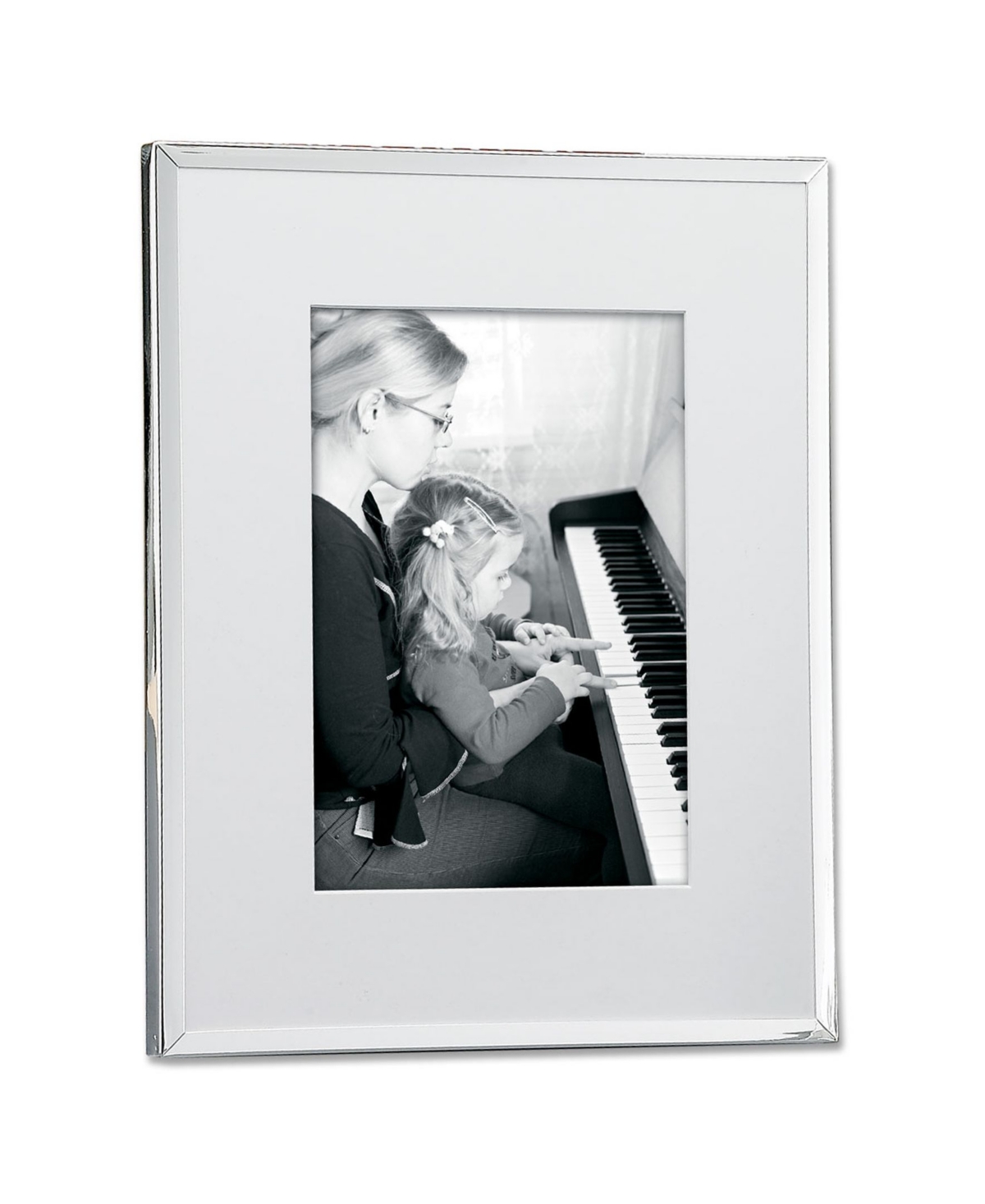 Lawrence Frames Silver Plated Matted Picture Frame