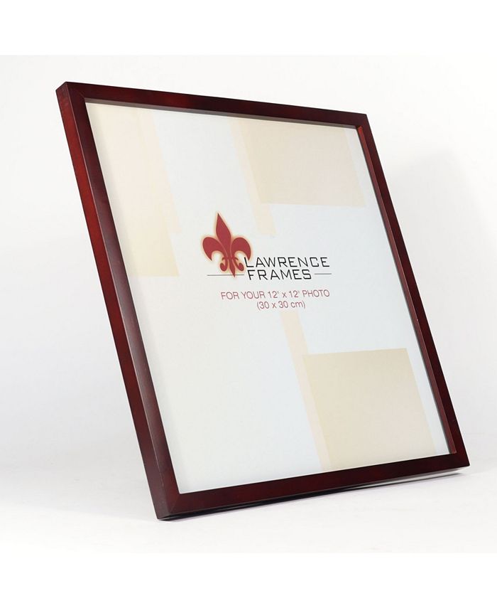 Lawrence Frames 755912 Espresso Wood Picture Frame 12" x 12" Macy's