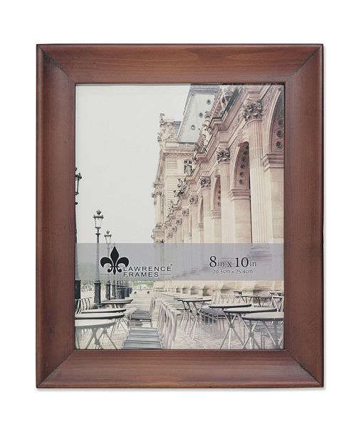 Lawrence Frames Whitney Burnished Walnut Wood Frame 8 X 10
