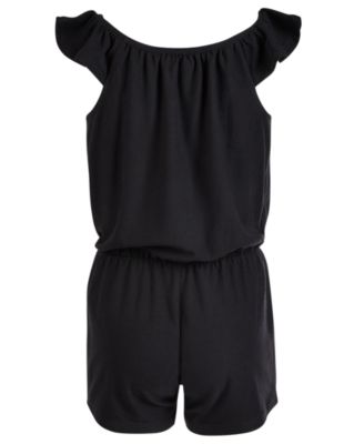 black romper macys