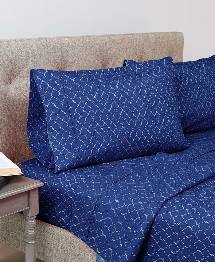 Home Dynamix Andover Hills 3Piece Soft Microfiber Twin Xl Sheet Set