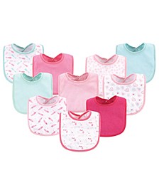 Drooler Bibs, 10 Pack, One Size