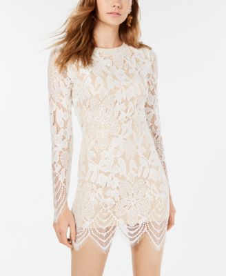 White Lace Dress Macy s Material Girl