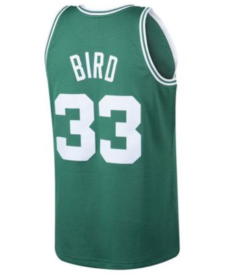 Big Boys Larry Bird Boston Celtics Hardwood Classic Swingman Jersey